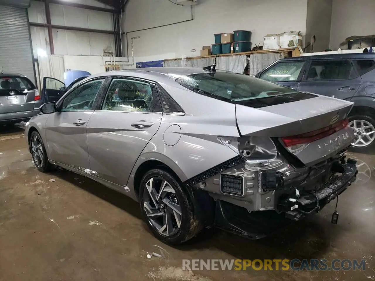 2 Photograph of a damaged car KMHLS4DG2SU897190 HYUNDAI ELANTRA 2025