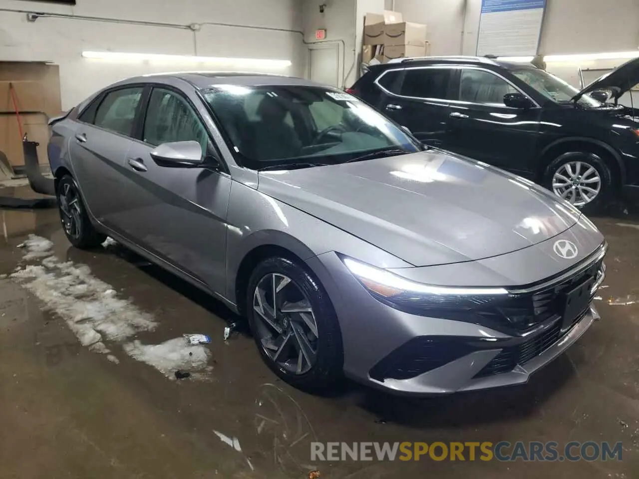 4 Photograph of a damaged car KMHLS4DG2SU897190 HYUNDAI ELANTRA 2025