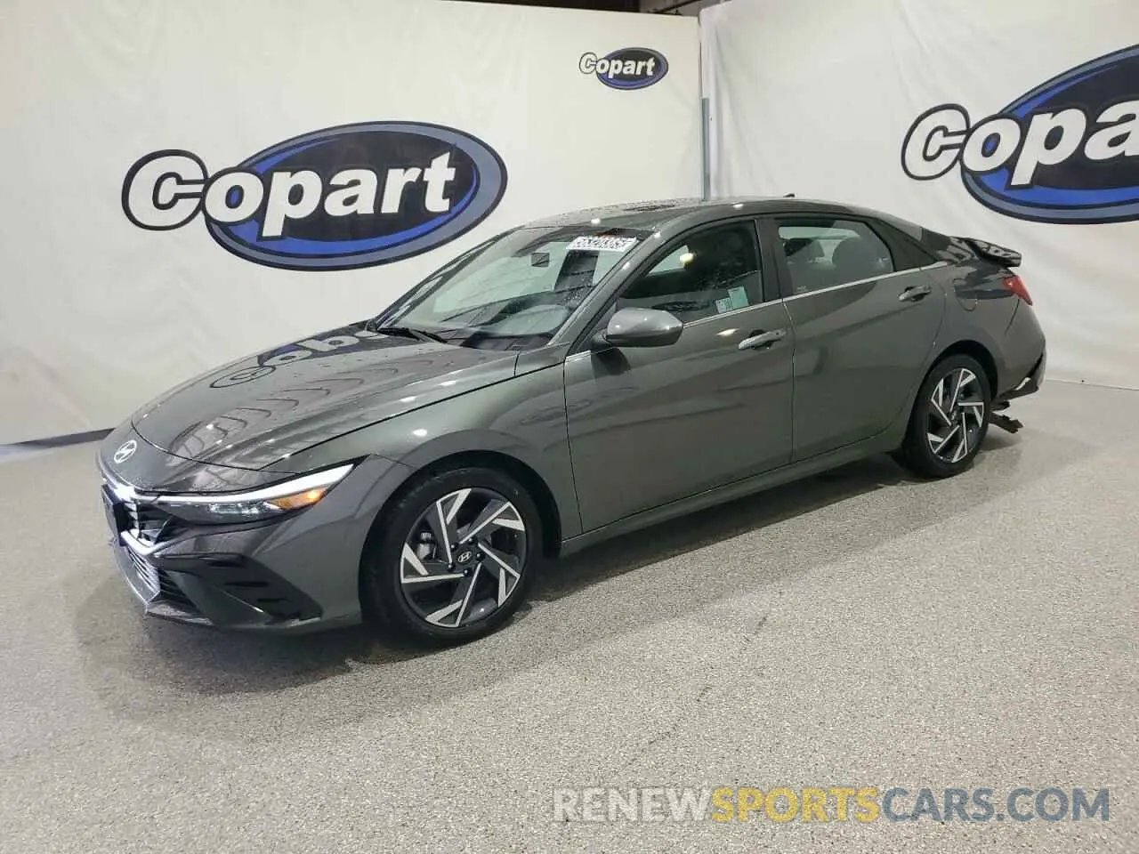 1 Photograph of a damaged car KMHLS4DG2SU907426 HYUNDAI ELANTRA 2025