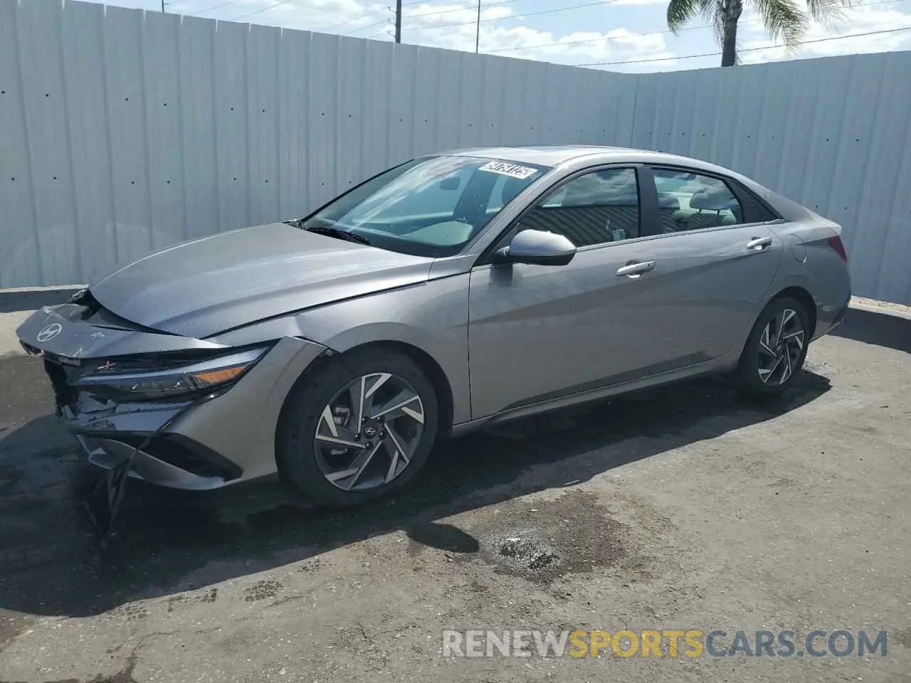 1 Фотография поврежденного автомобиля KMHLS4DG3SU885551 HYUNDAI ELANTRA 2025