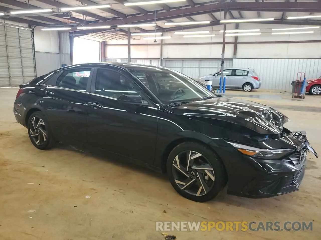 4 Photograph of a damaged car KMHLS4DG3SU918869 HYUNDAI ELANTRA 2025
