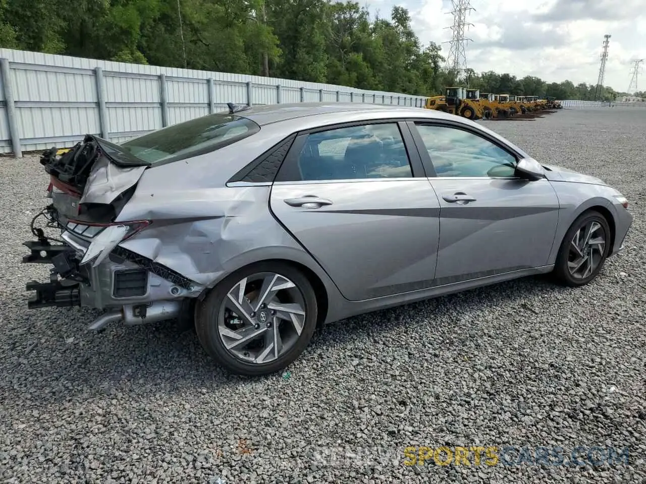 3 Photograph of a damaged car KMHLS4DG3SU933680 HYUNDAI ELANTRA 2025
