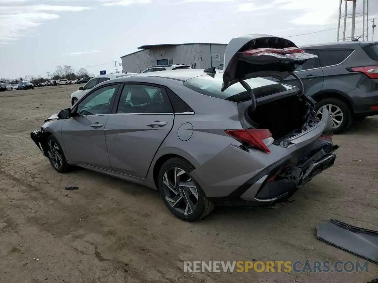 2 Фотография поврежденного автомобиля KMHLS4DG3SU950088 HYUNDAI ELANTRA 2025