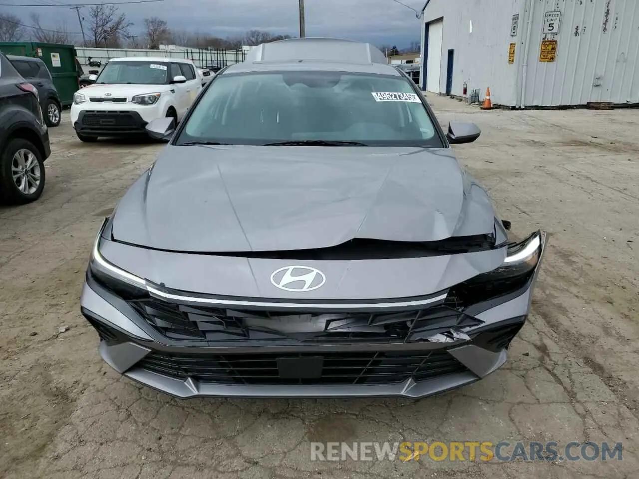 5 Фотография поврежденного автомобиля KMHLS4DG3SU950088 HYUNDAI ELANTRA 2025