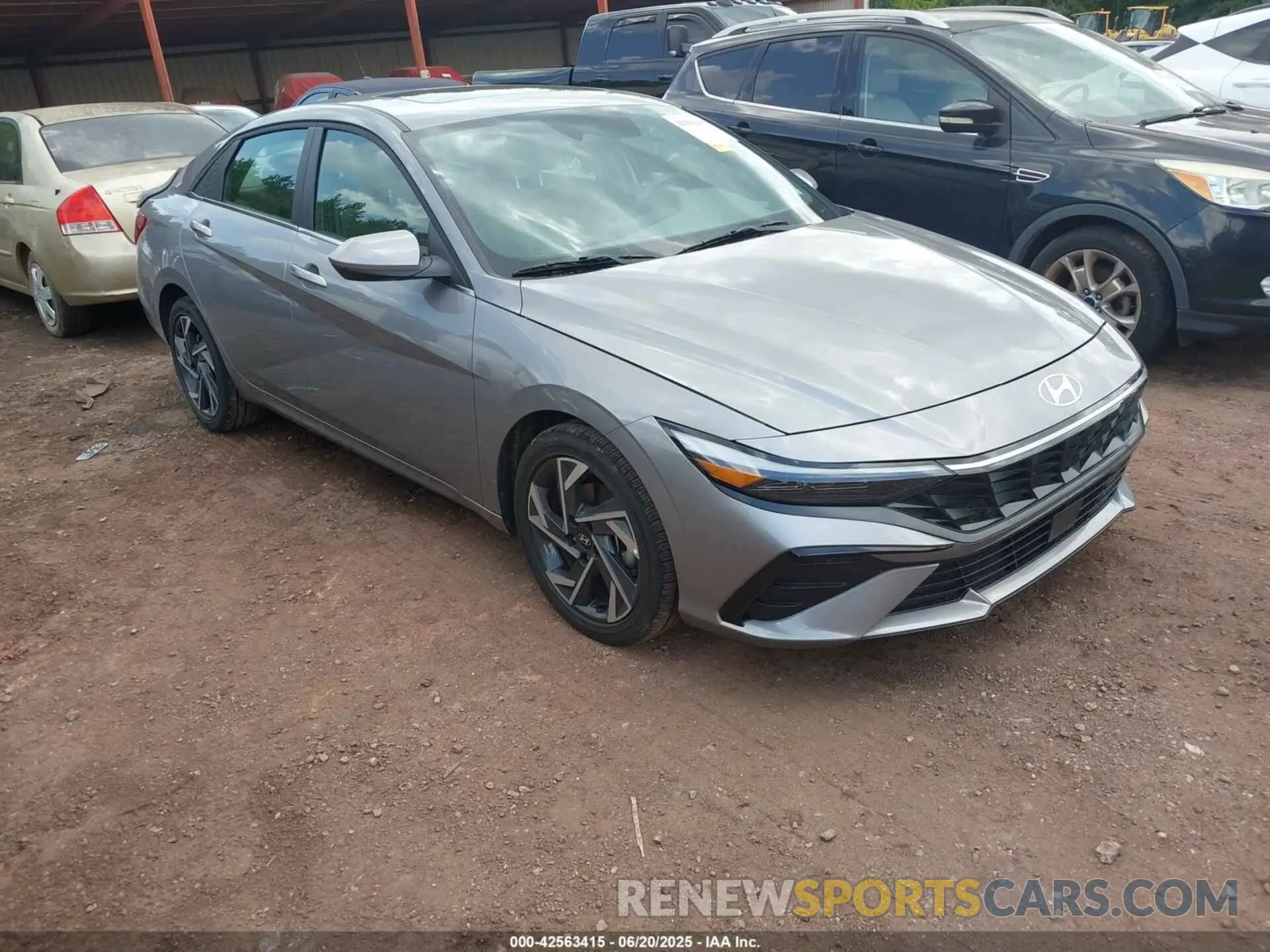 1 Фотография поврежденного автомобиля KMHLS4DG5SU919506 HYUNDAI ELANTRA 2025