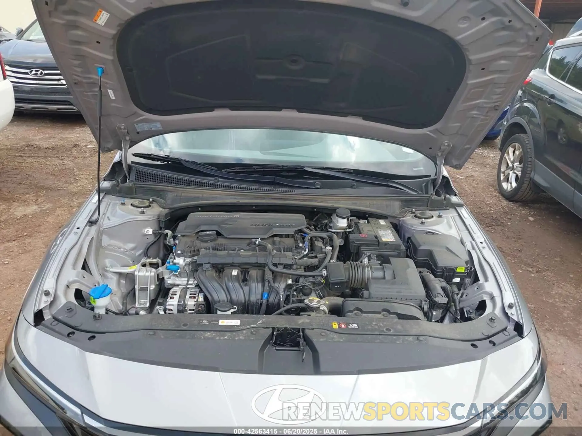 10 Фотография поврежденного автомобиля KMHLS4DG5SU919506 HYUNDAI ELANTRA 2025