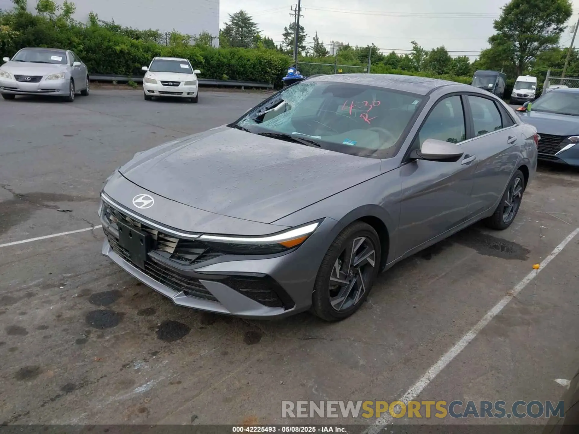 2 Photograph of a damaged car KMHLS4DG5SU968429 HYUNDAI ELANTRA 2025