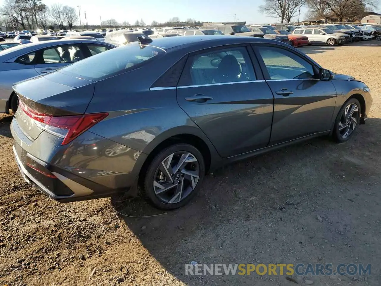 3 Фотография поврежденного автомобиля KMHLS4DG6SU871580 HYUNDAI ELANTRA 2025
