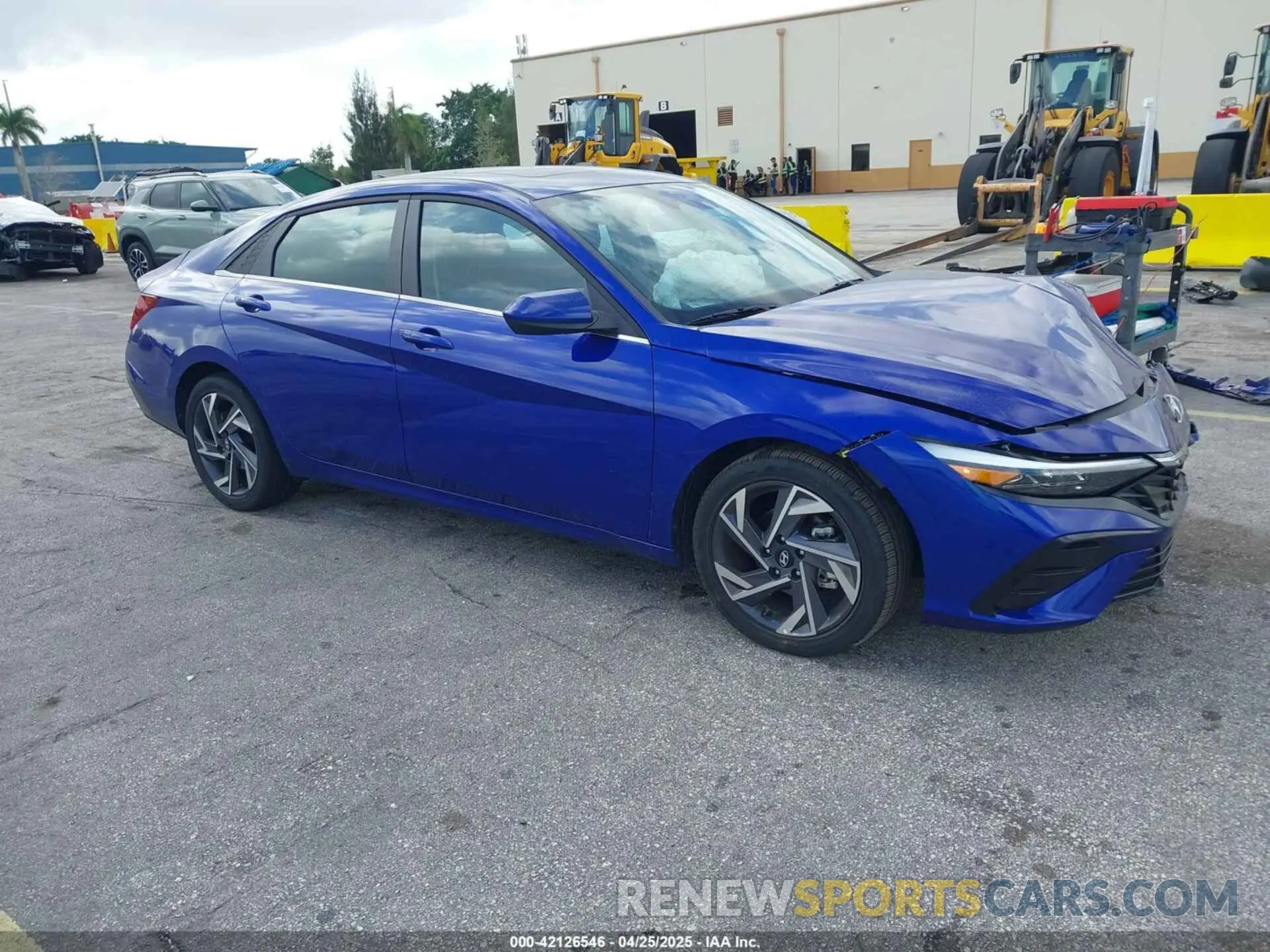 1 Фотография поврежденного автомобиля KMHLS4DG6SU905999 HYUNDAI ELANTRA 2025