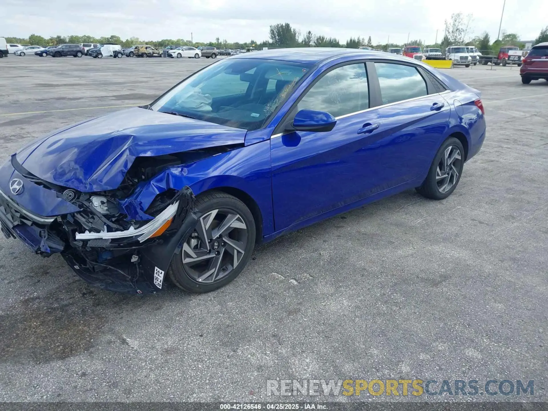 2 Фотография поврежденного автомобиля KMHLS4DG6SU905999 HYUNDAI ELANTRA 2025