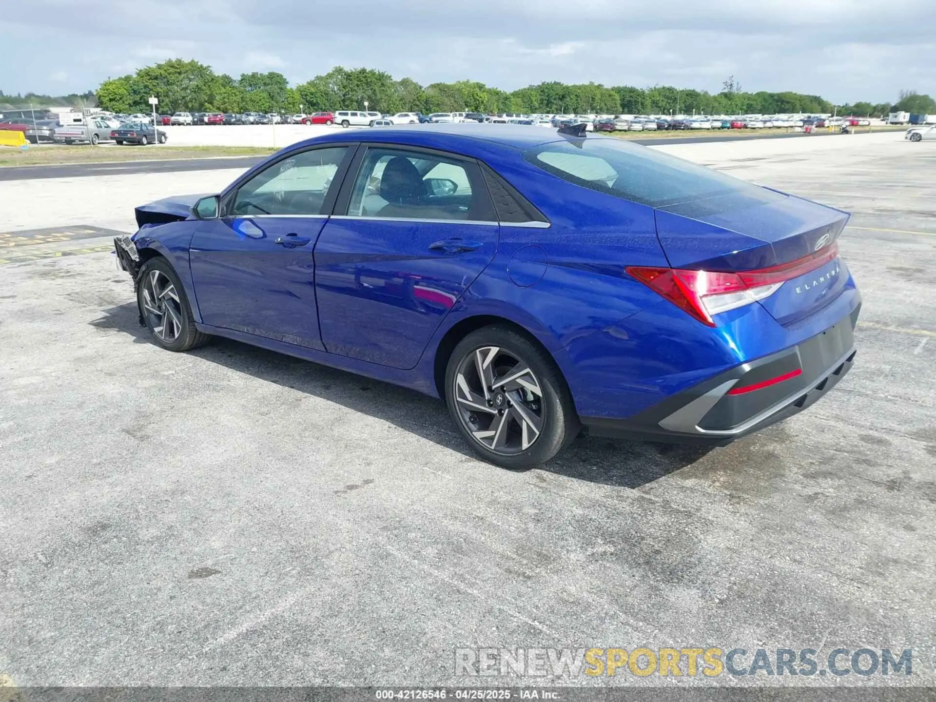 3 Фотография поврежденного автомобиля KMHLS4DG6SU905999 HYUNDAI ELANTRA 2025