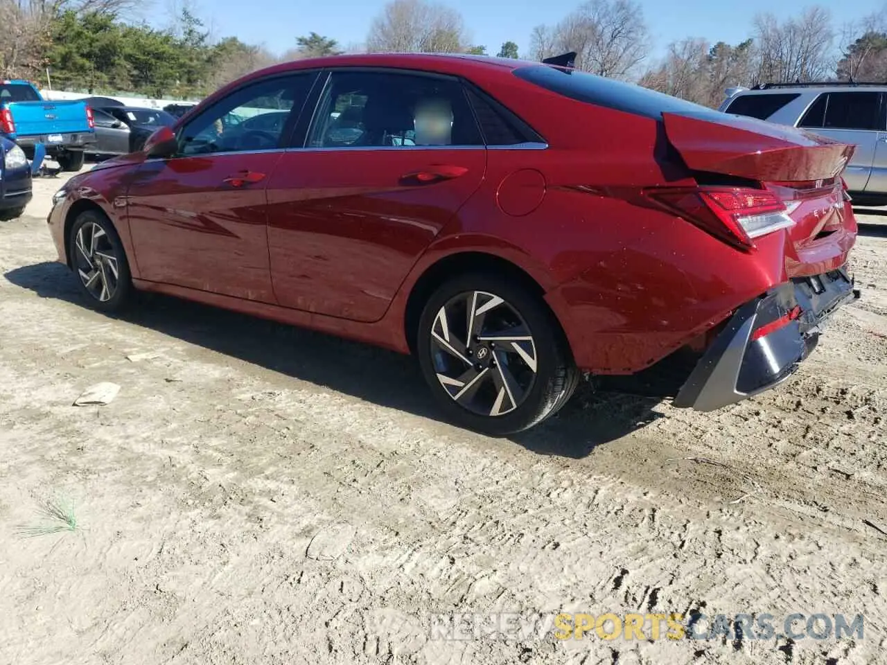 2 Фотография поврежденного автомобиля KMHLS4DG7SU909950 HYUNDAI ELANTRA 2025