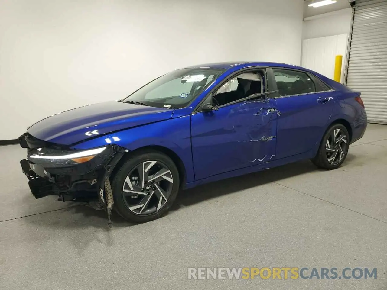 1 Photograph of a damaged car KMHLS4DG7SU914226 HYUNDAI ELANTRA 2025