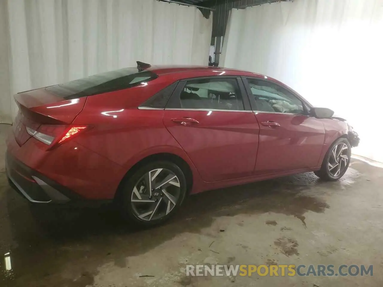 3 Photograph of a damaged car KMHLS4DG8SU866834 HYUNDAI ELANTRA 2025