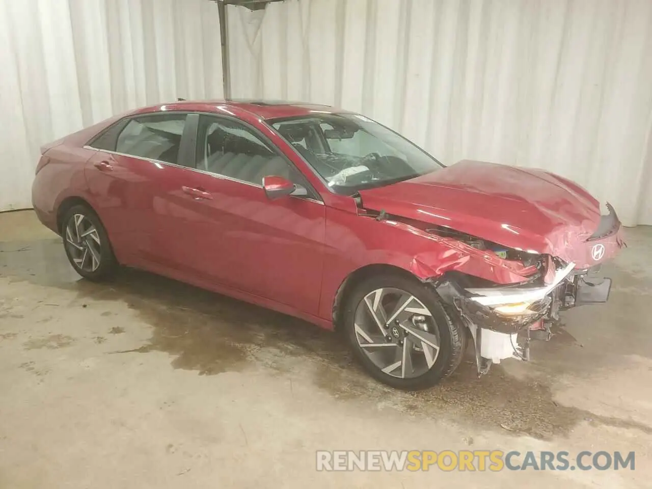 4 Photograph of a damaged car KMHLS4DG8SU866834 HYUNDAI ELANTRA 2025