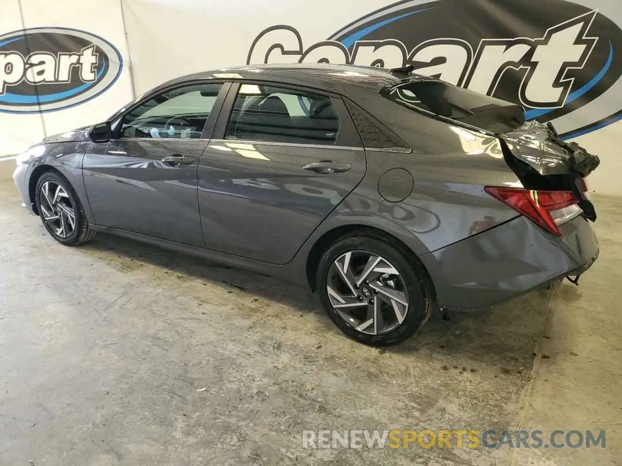 2 Photograph of a damaged car KMHLS4DG8SU920889 HYUNDAI ELANTRA 2025