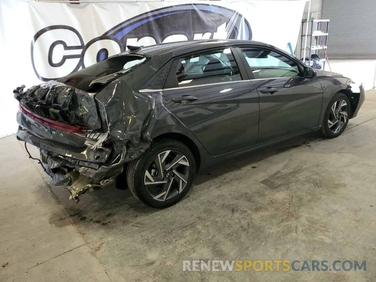 3 Photograph of a damaged car KMHLS4DG8SU920889 HYUNDAI ELANTRA 2025