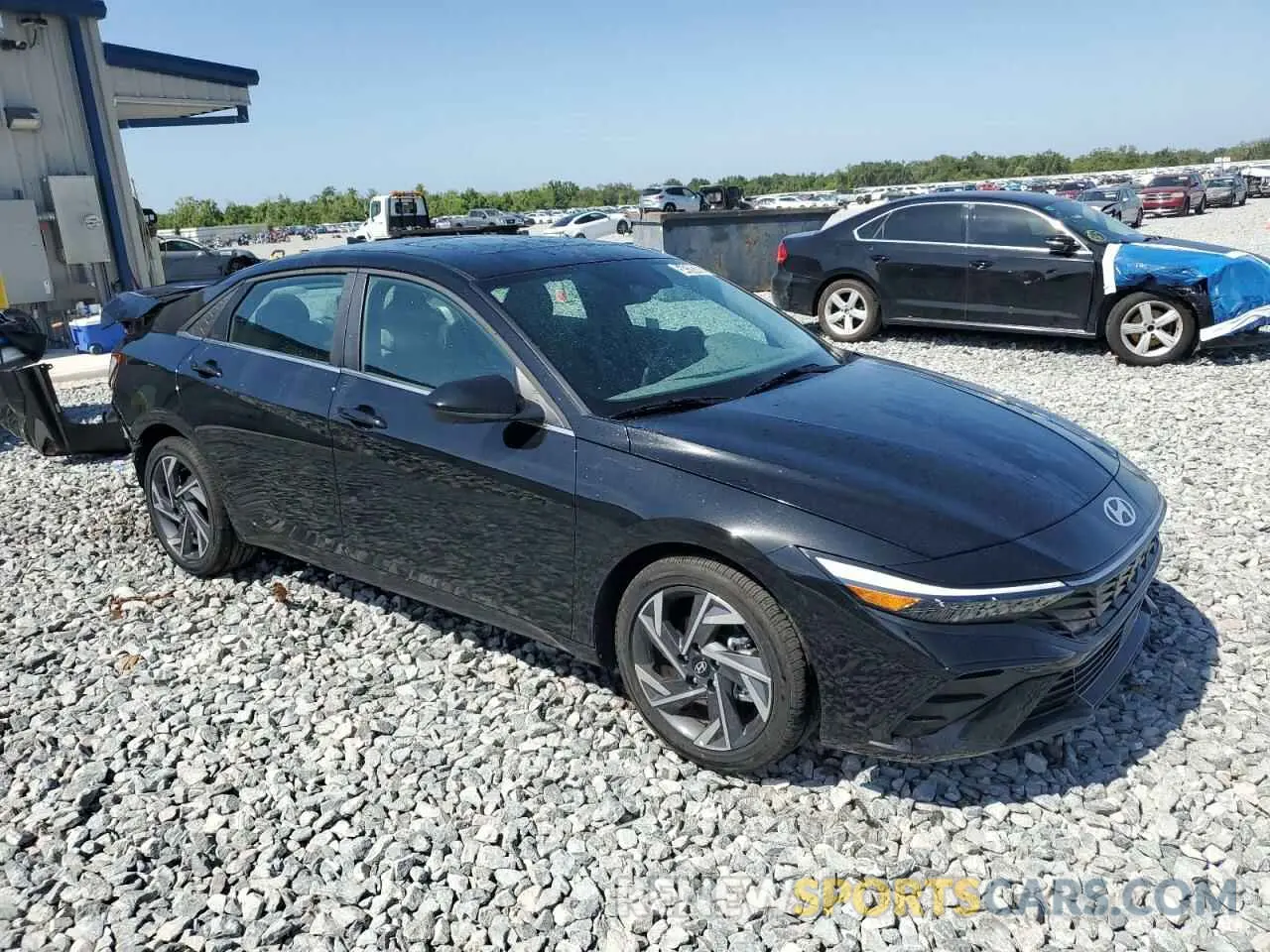 4 Фотография поврежденного автомобиля KMHLS4DG8SU933531 HYUNDAI ELANTRA 2025