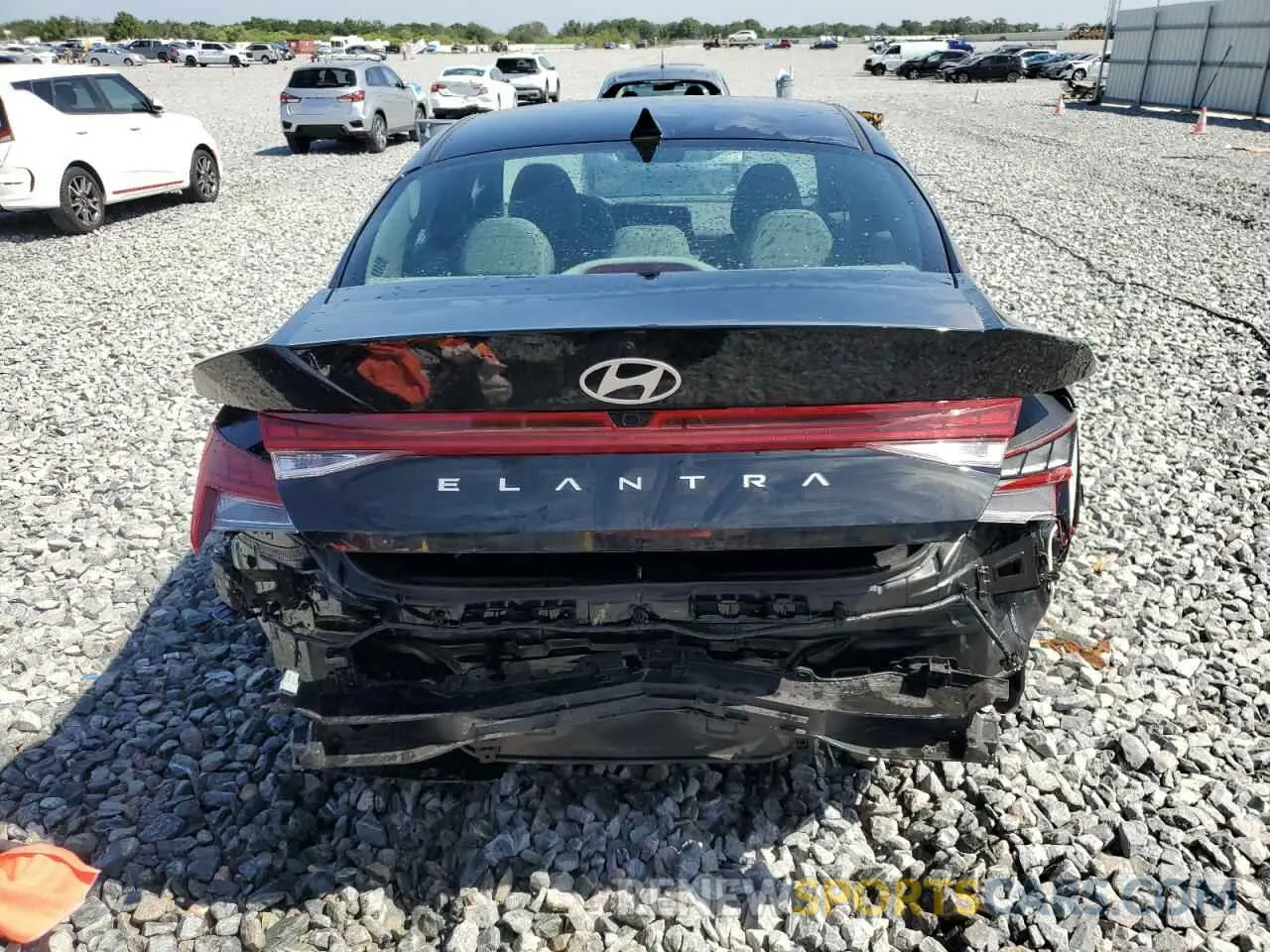 6 Фотография поврежденного автомобиля KMHLS4DG8SU933531 HYUNDAI ELANTRA 2025