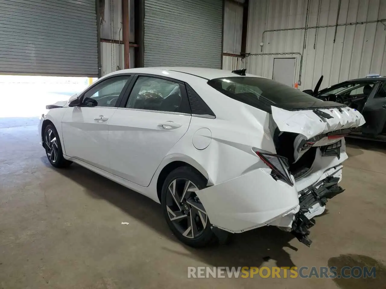 2 Photograph of a damaged car KMHLS4DG8SU947364 HYUNDAI ELANTRA 2025