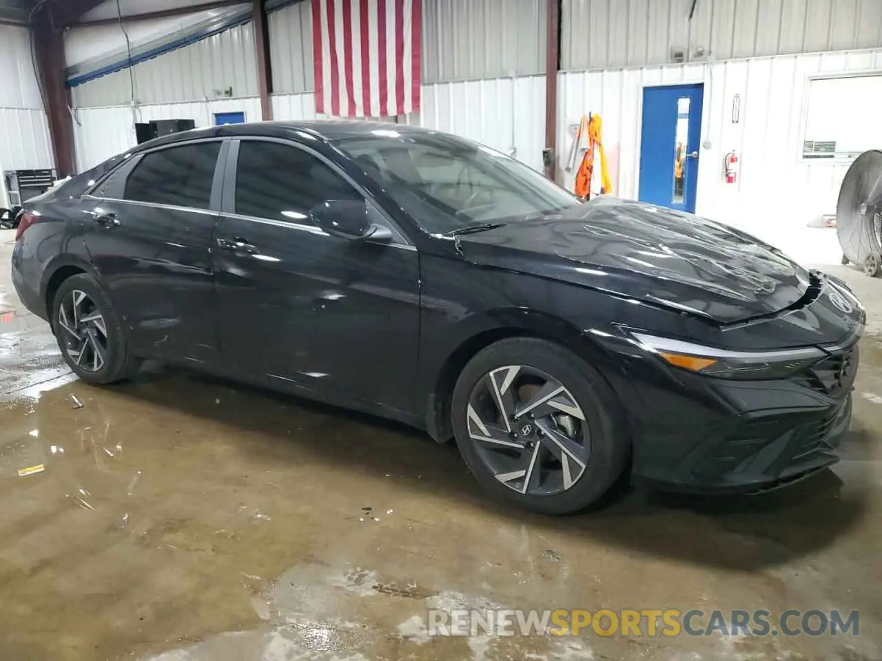 4 Photograph of a damaged car KMHLS4DG9SU879379 HYUNDAI ELANTRA 2025