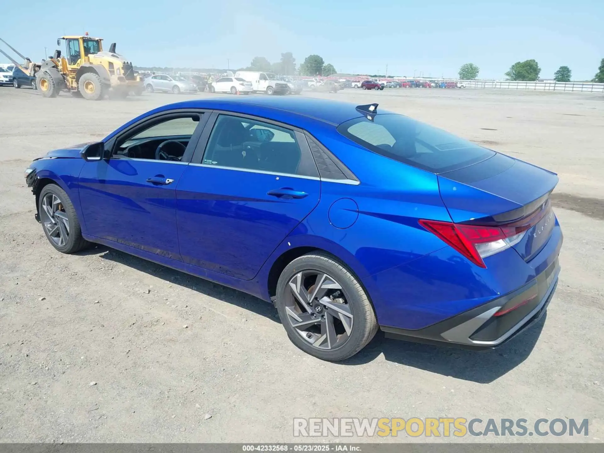 3 Photograph of a damaged car KMHLS4DG9SU898434 HYUNDAI ELANTRA 2025