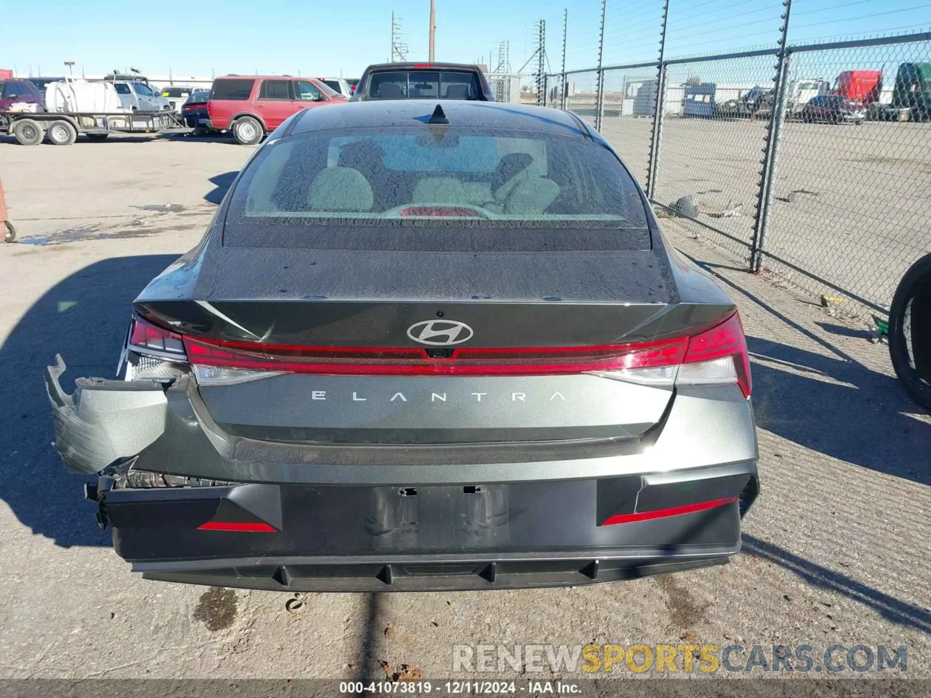 16 Photograph of a damaged car KMHLS4DGXSU861568 HYUNDAI ELANTRA 2025