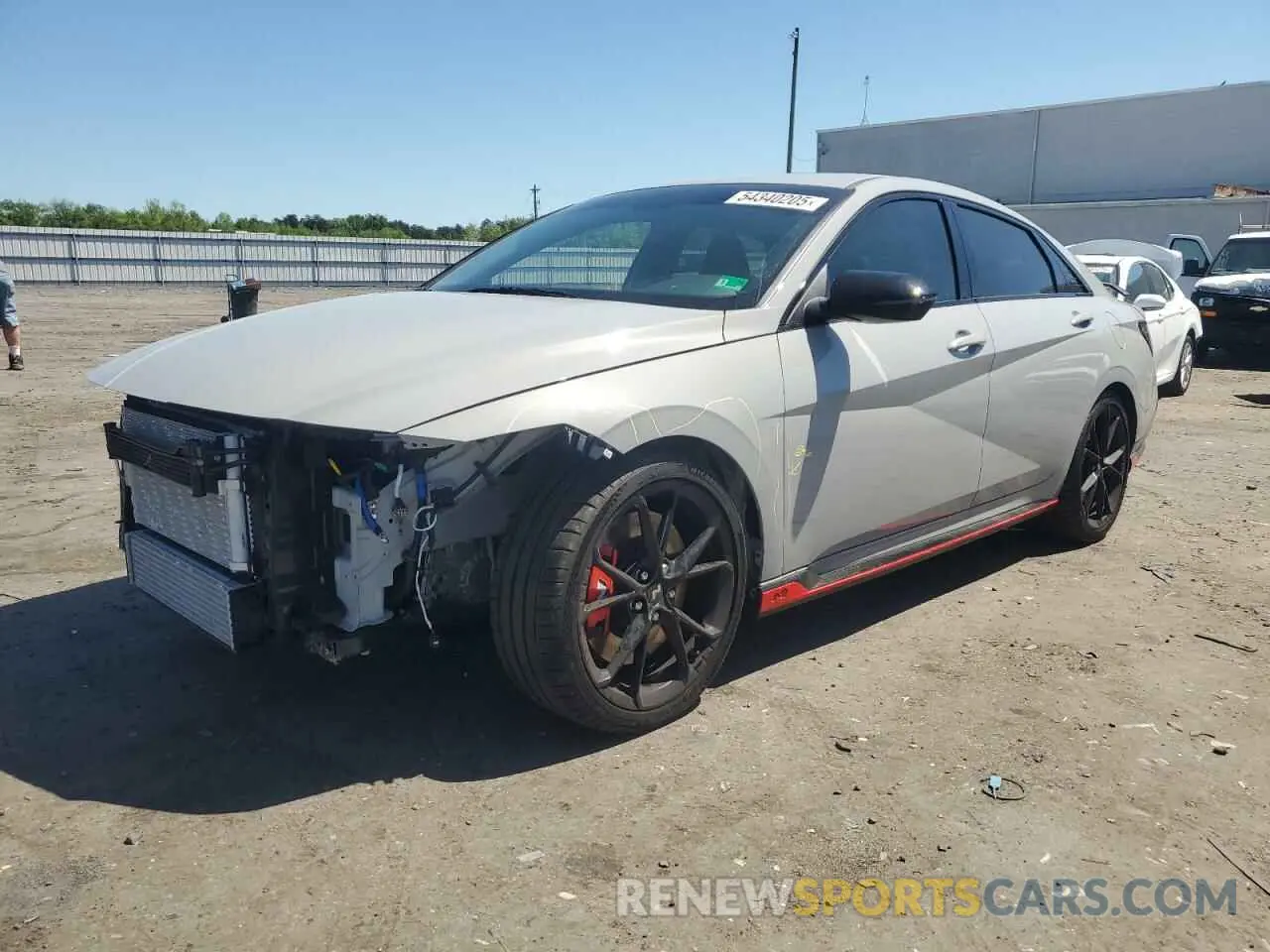 1 Photograph of a damaged car KMHLW4DK4SU026798 HYUNDAI ELANTRA 2025