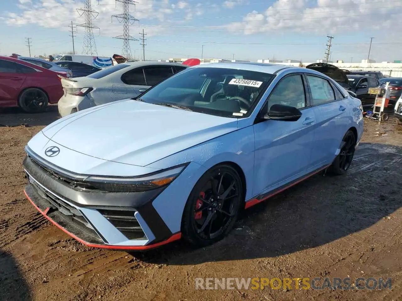 1 Фотография поврежденного автомобиля KMHLW4DK8SU024018 HYUNDAI ELANTRA 2025