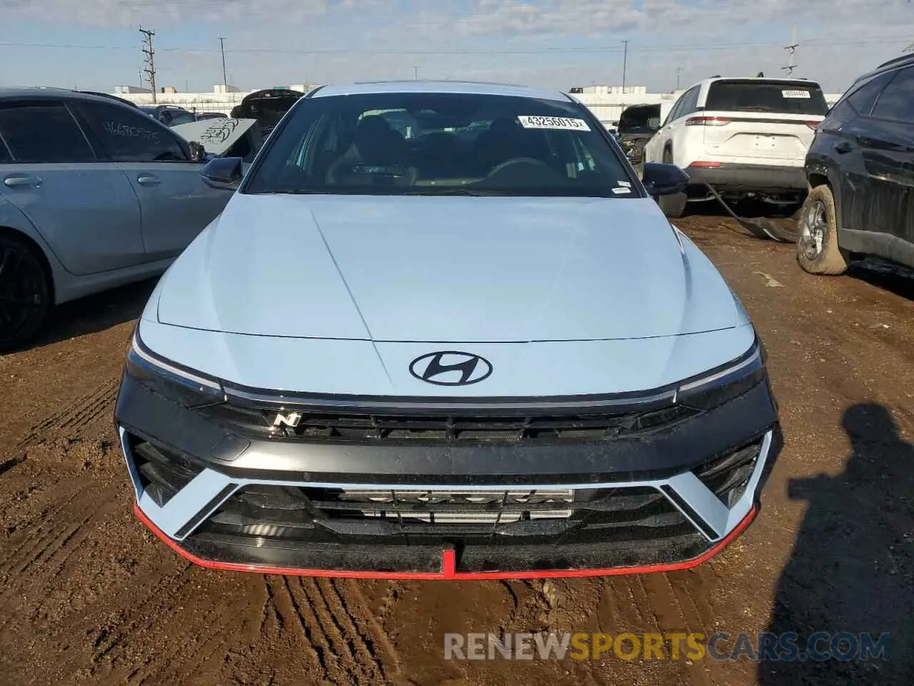 5 Фотография поврежденного автомобиля KMHLW4DK8SU024018 HYUNDAI ELANTRA 2025