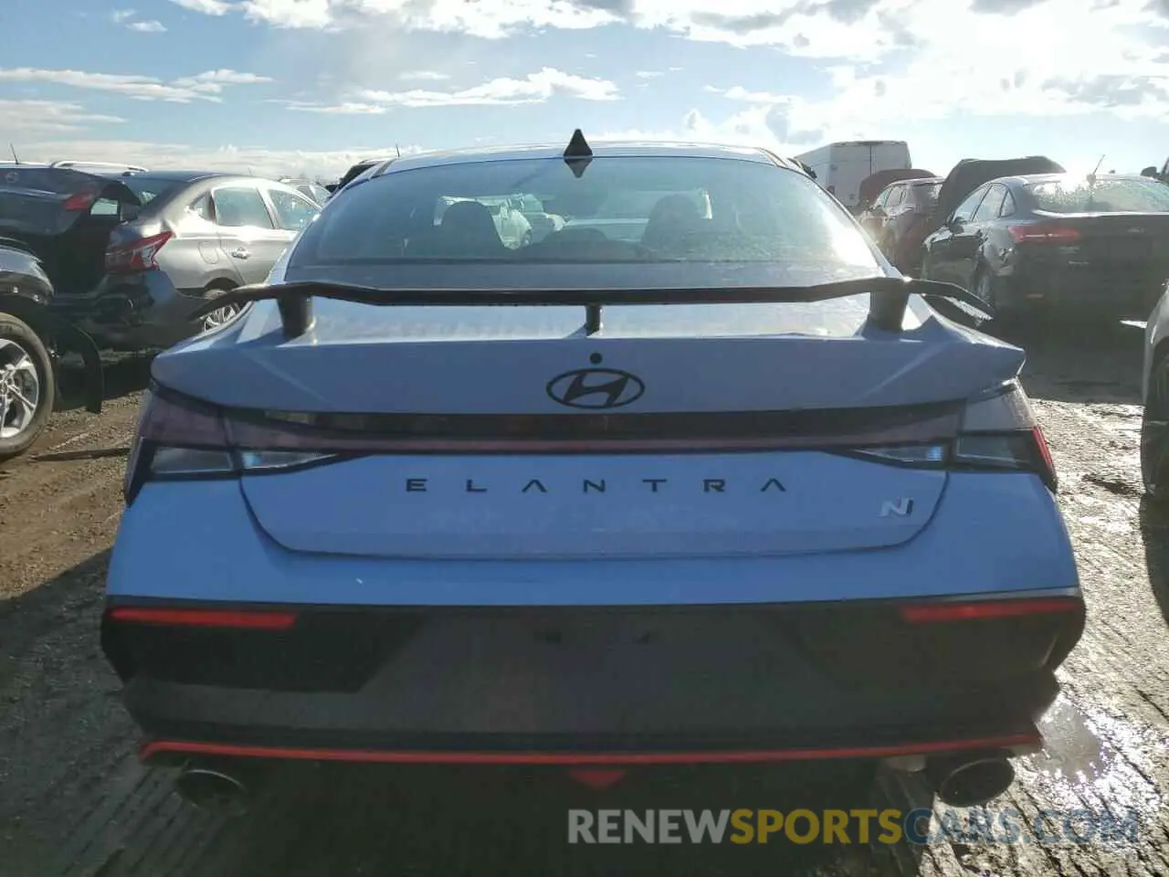 6 Фотография поврежденного автомобиля KMHLW4DK8SU024018 HYUNDAI ELANTRA 2025