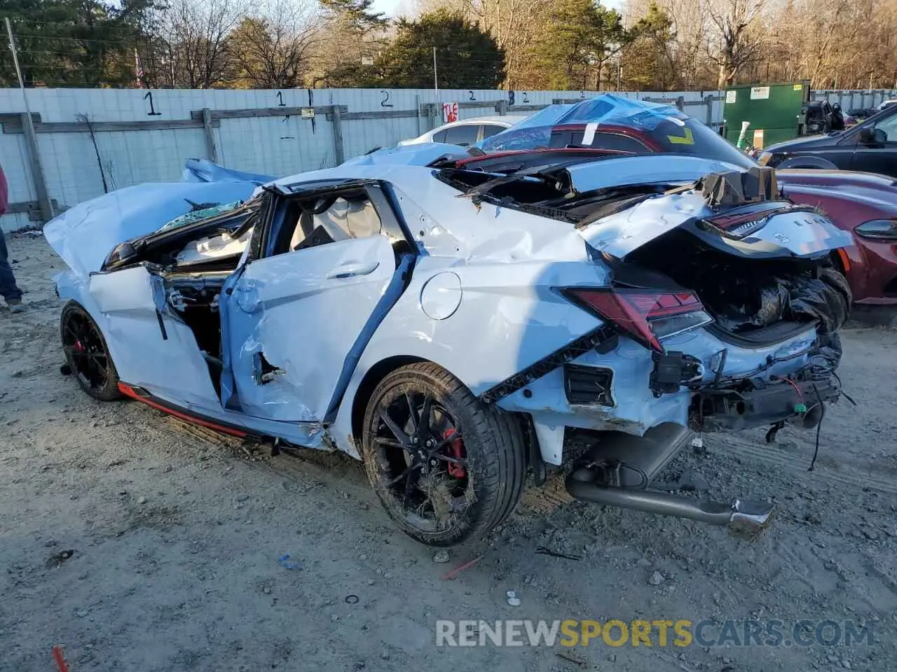 2 Photograph of a damaged car KMHLW4DK9SU026280 HYUNDAI ELANTRA 2025