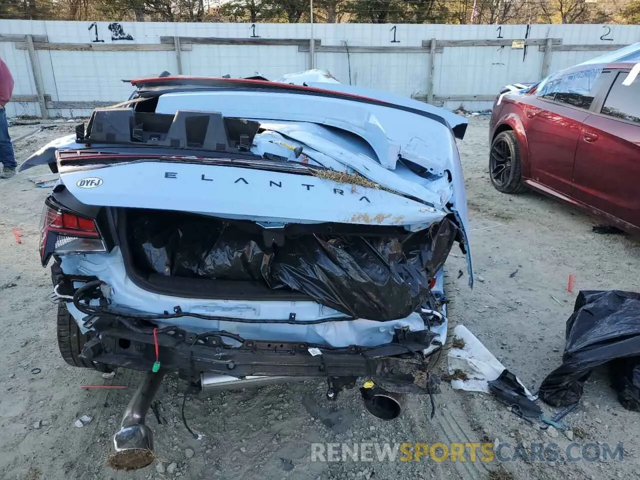 6 Photograph of a damaged car KMHLW4DK9SU026280 HYUNDAI ELANTRA 2025