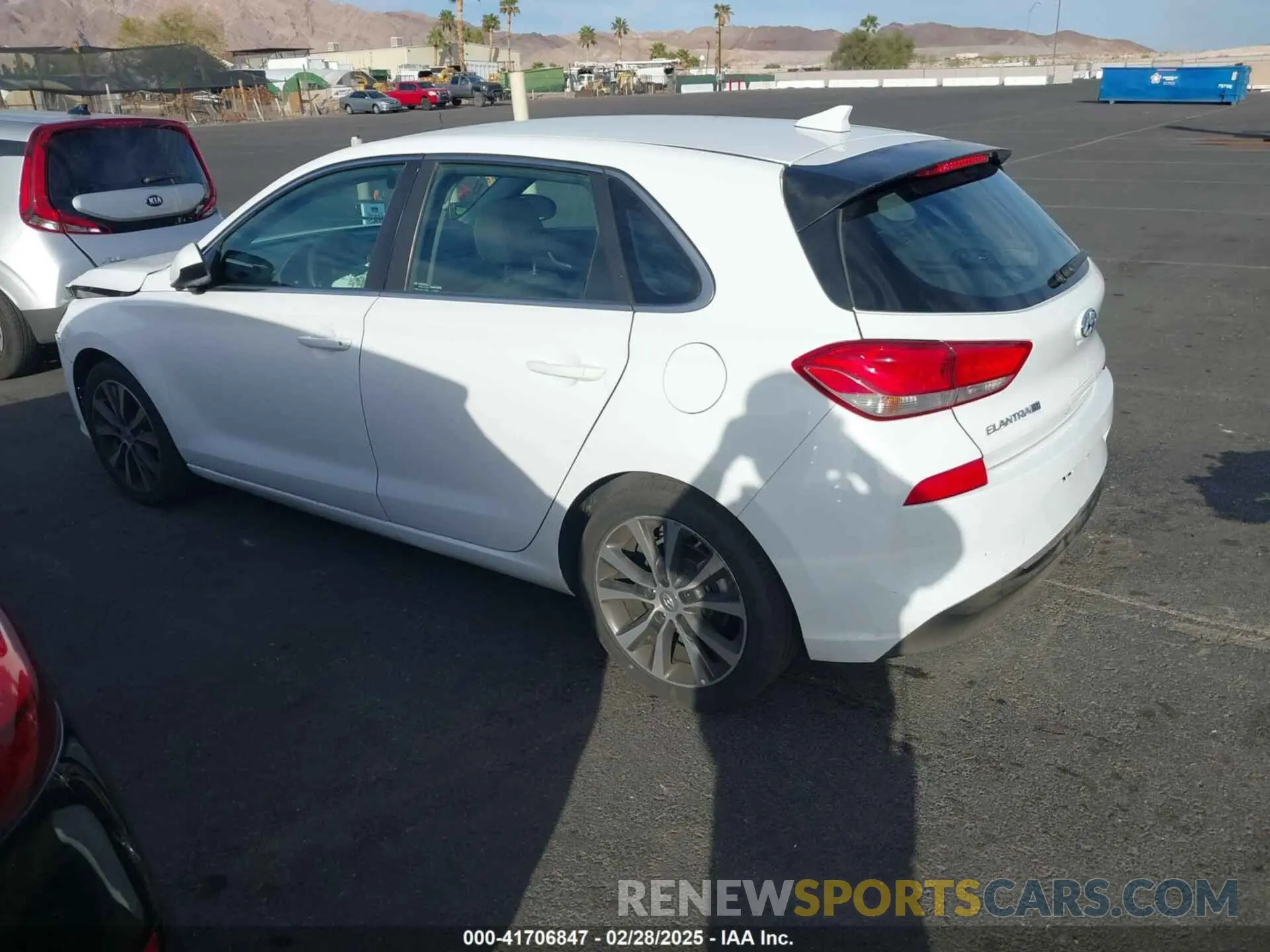 3 Photograph of a damaged car KMHH35LE7KU090303 HYUNDAI ELANTRA GT 2019
