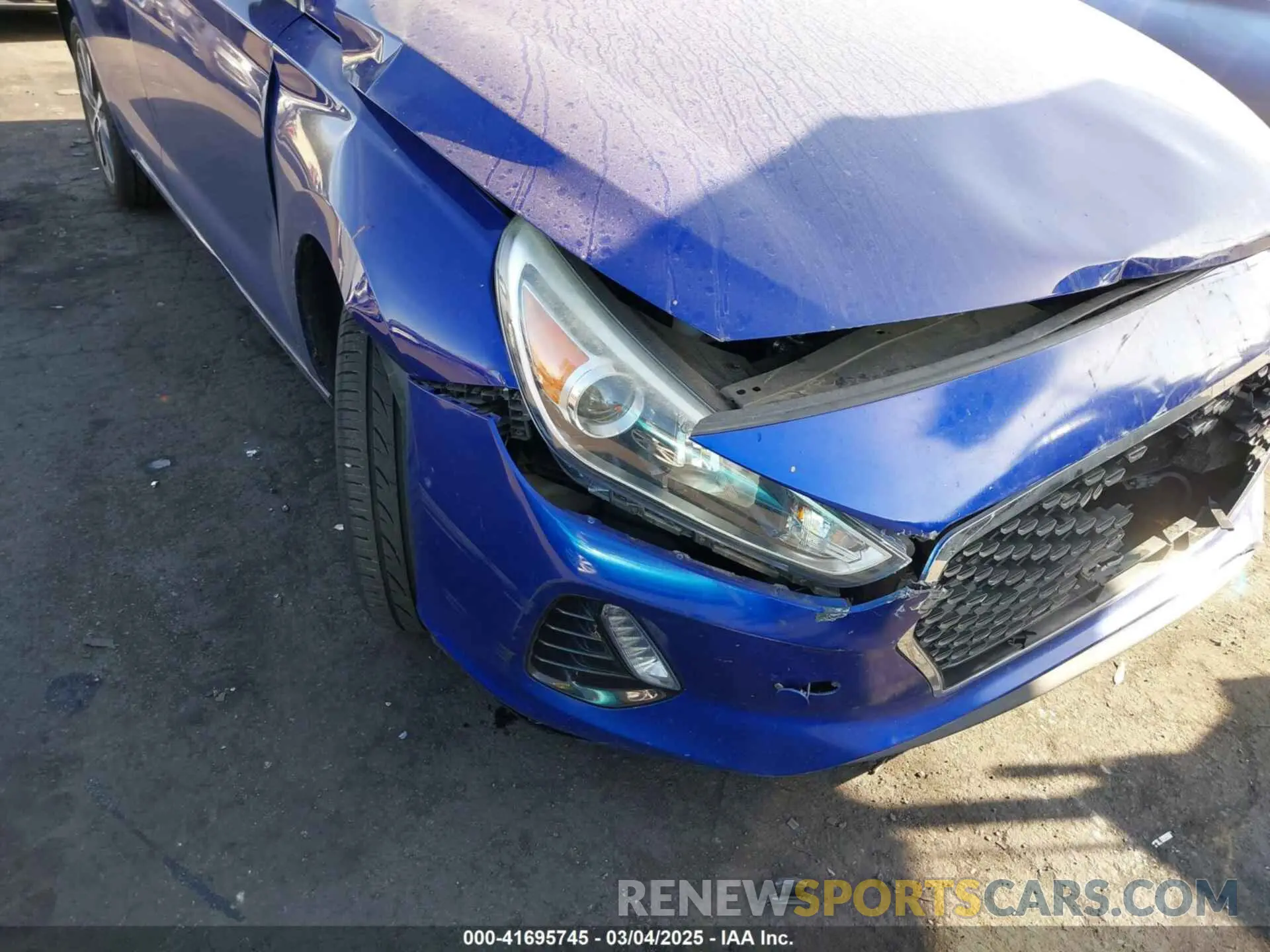 12 Photograph of a damaged car KMHH35LE7KU091600 HYUNDAI ELANTRA GT 2019