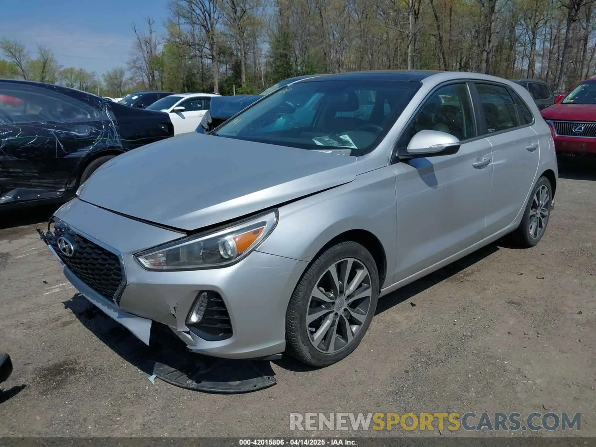2 Фотография поврежденного автомобиля KMHH35LE8KU106251 HYUNDAI ELANTRA GT 2019