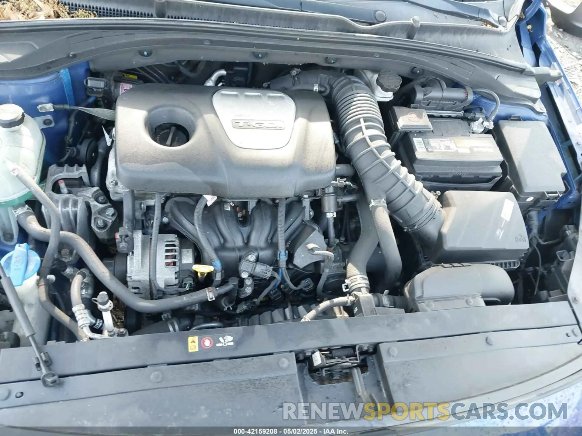 10 Photograph of a damaged car KMHH55LC2KU106433 HYUNDAI ELANTRA GT 2019