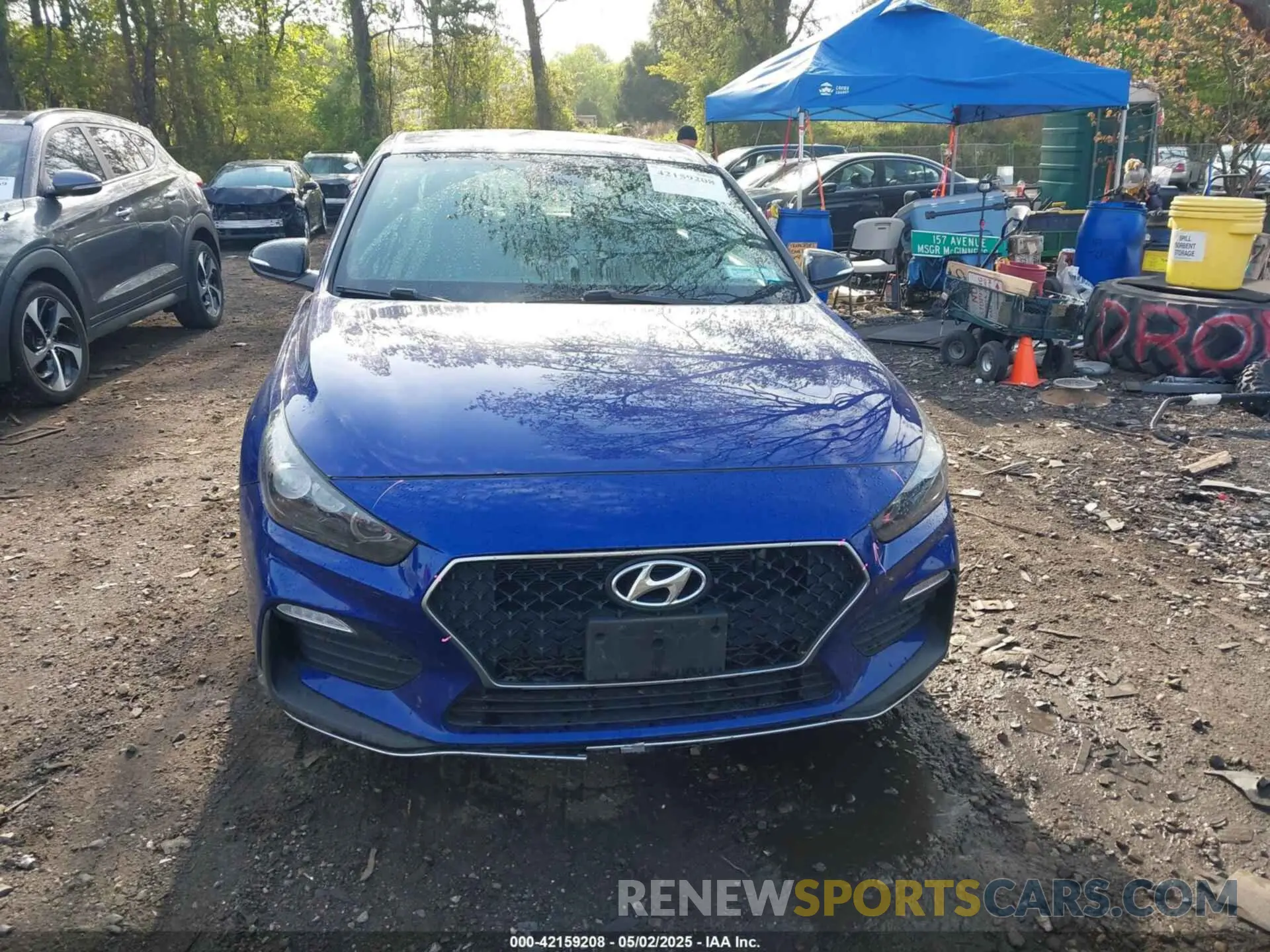 12 Photograph of a damaged car KMHH55LC2KU106433 HYUNDAI ELANTRA GT 2019