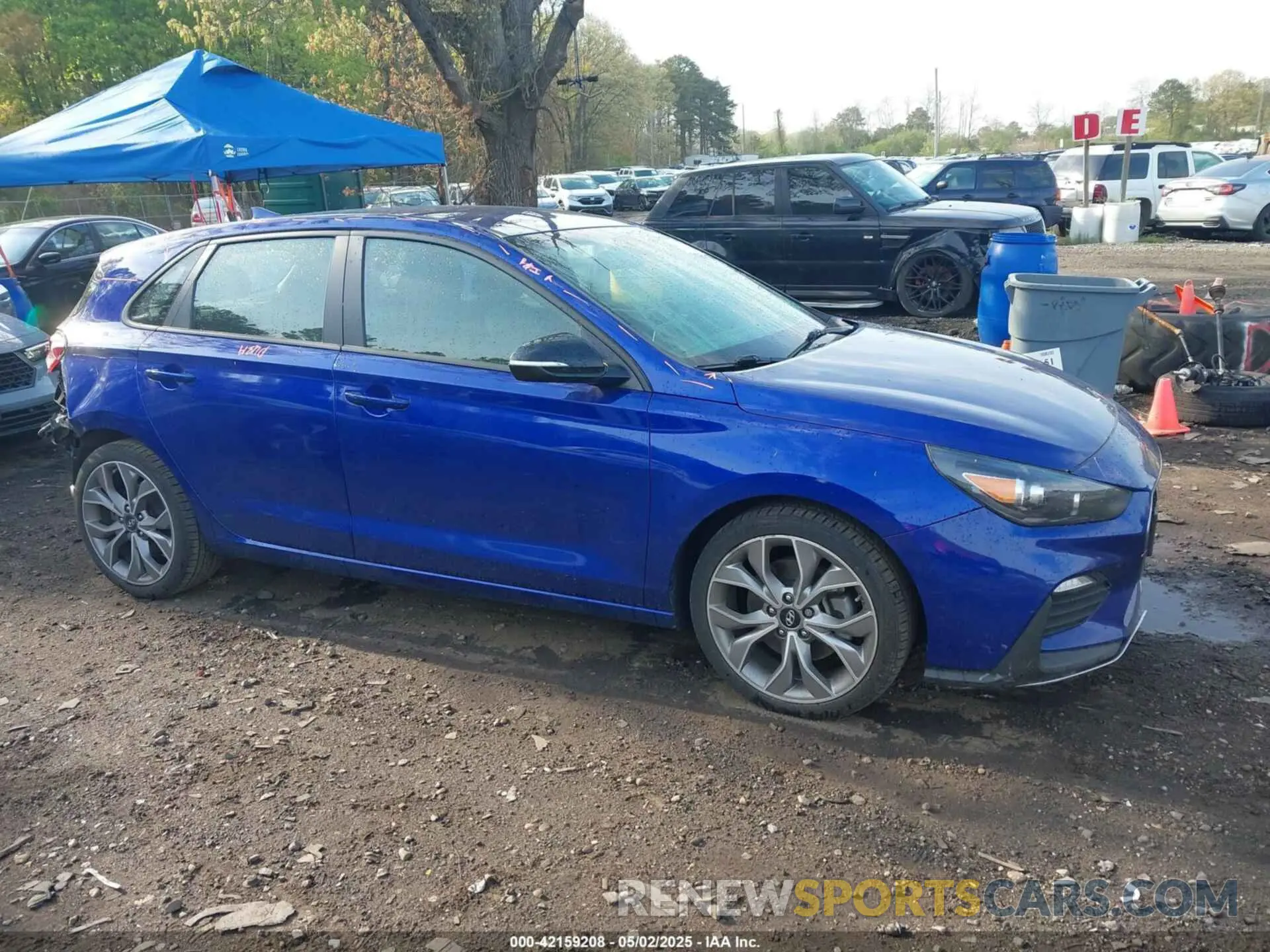 13 Photograph of a damaged car KMHH55LC2KU106433 HYUNDAI ELANTRA GT 2019