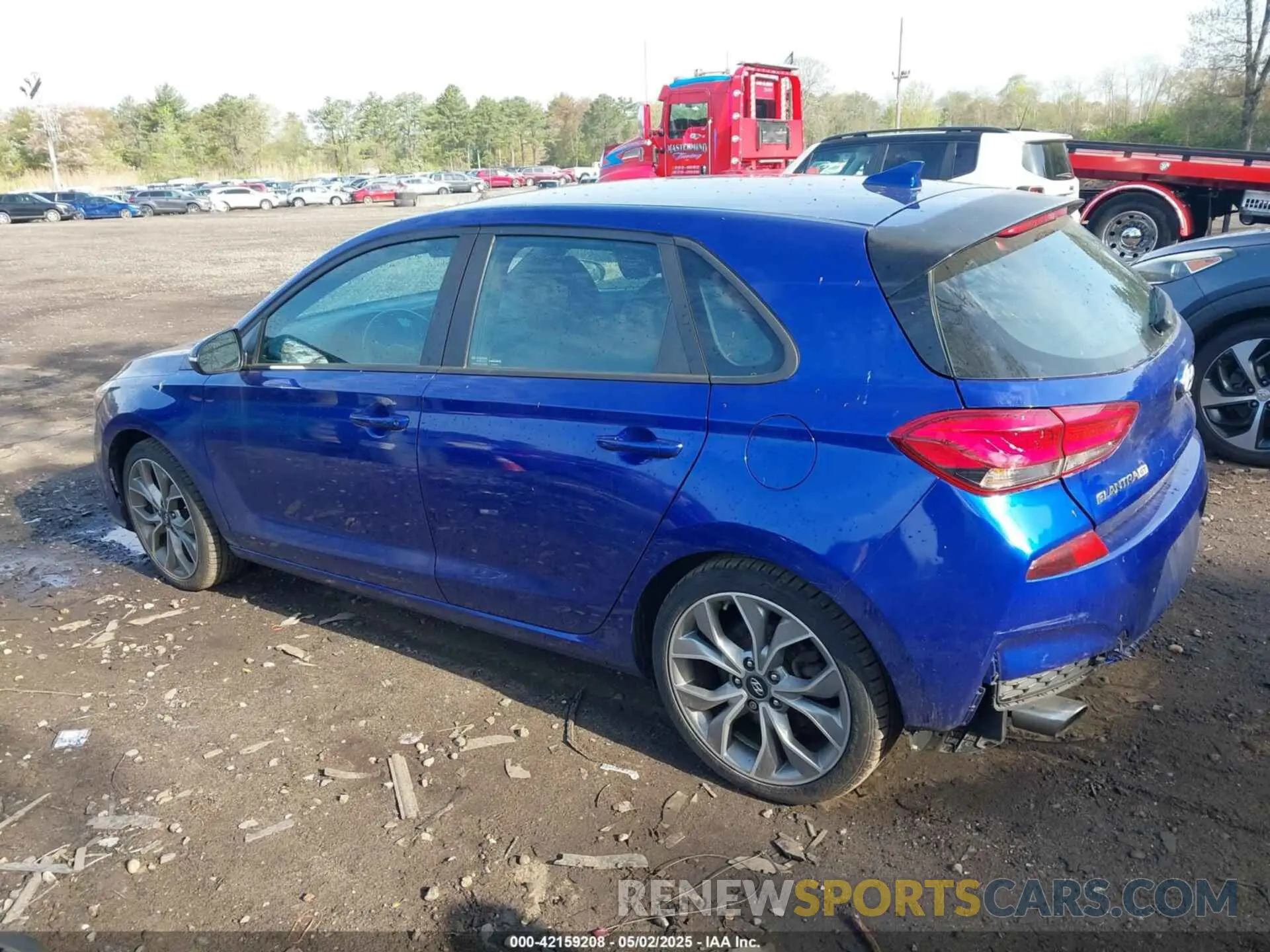 14 Photograph of a damaged car KMHH55LC2KU106433 HYUNDAI ELANTRA GT 2019