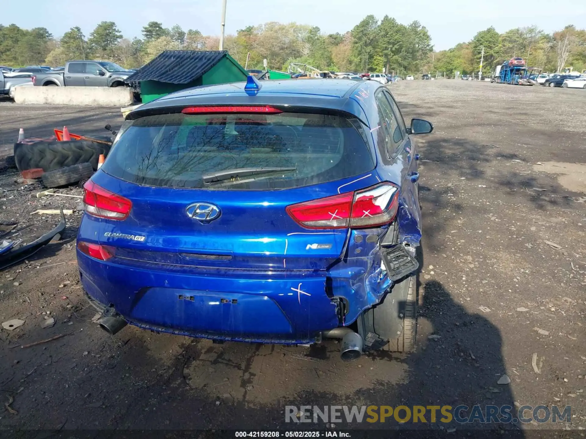 16 Photograph of a damaged car KMHH55LC2KU106433 HYUNDAI ELANTRA GT 2019