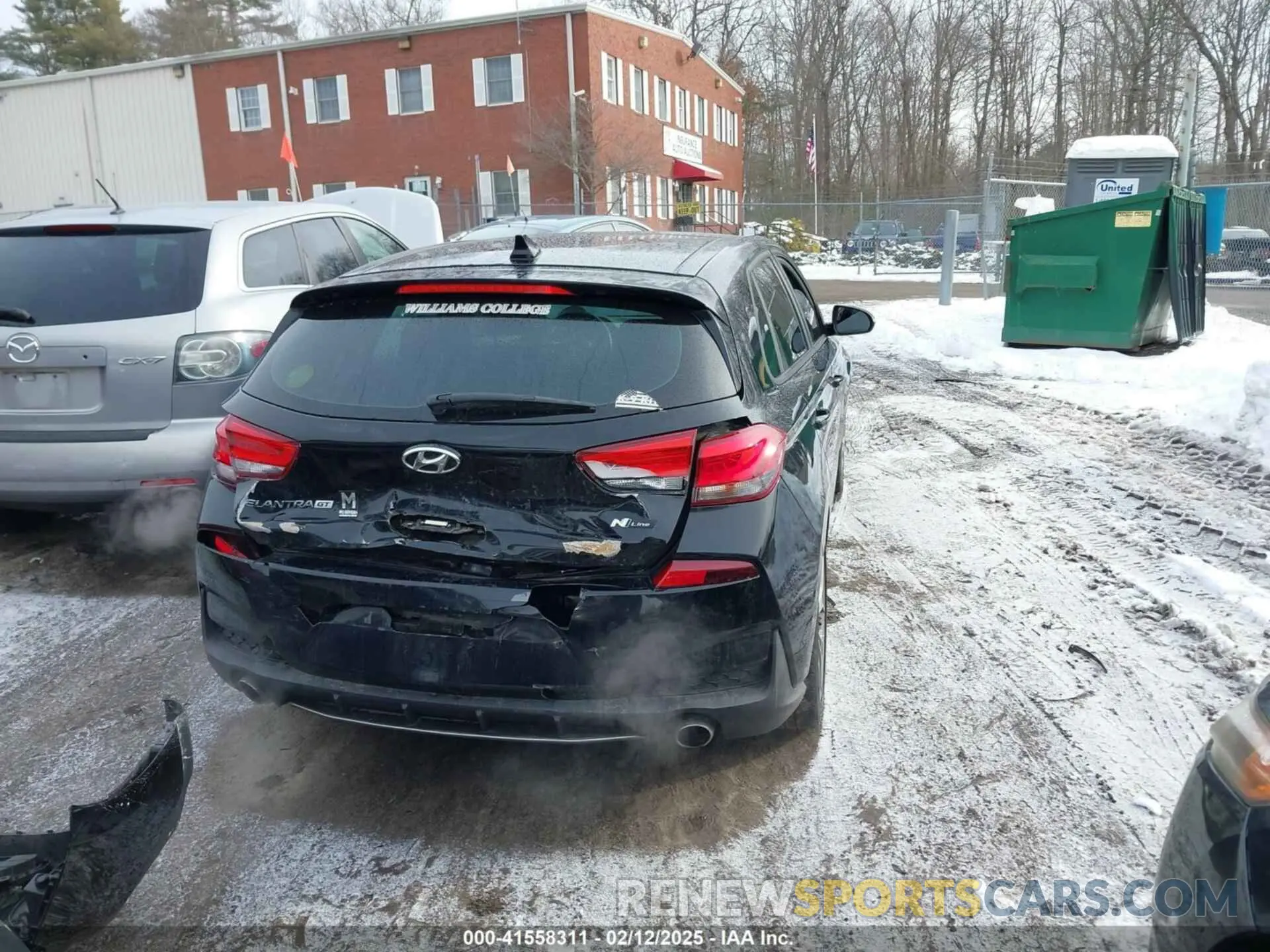 17 Photograph of a damaged car KMHH55LC4KU106319 HYUNDAI ELANTRA GT 2019