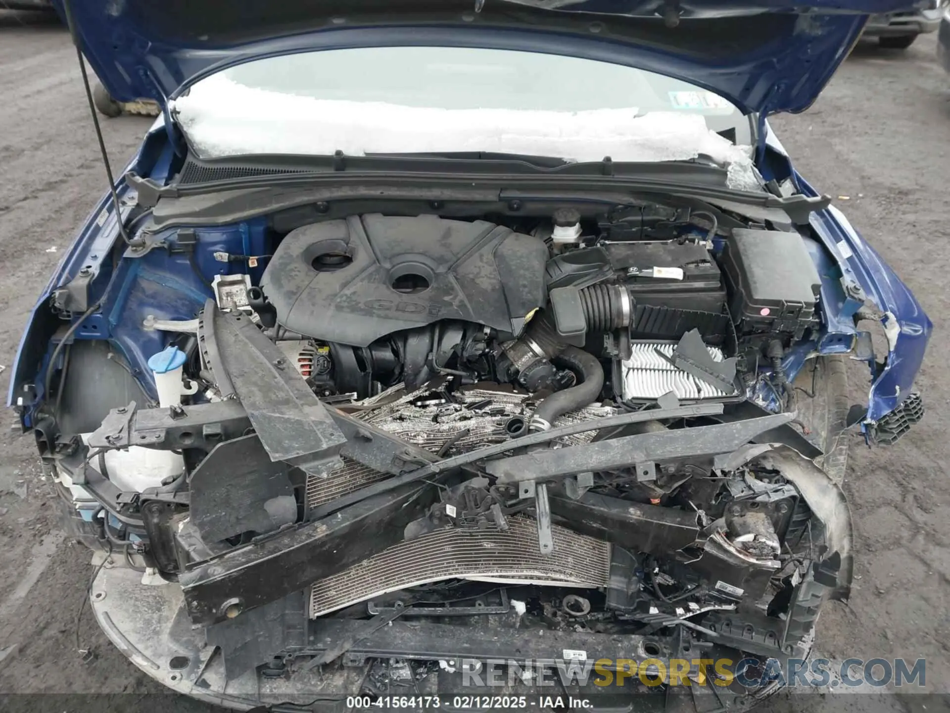 10 Фотография поврежденного автомобиля KMHH35LE2LU137626 HYUNDAI ELANTRA GT 2020