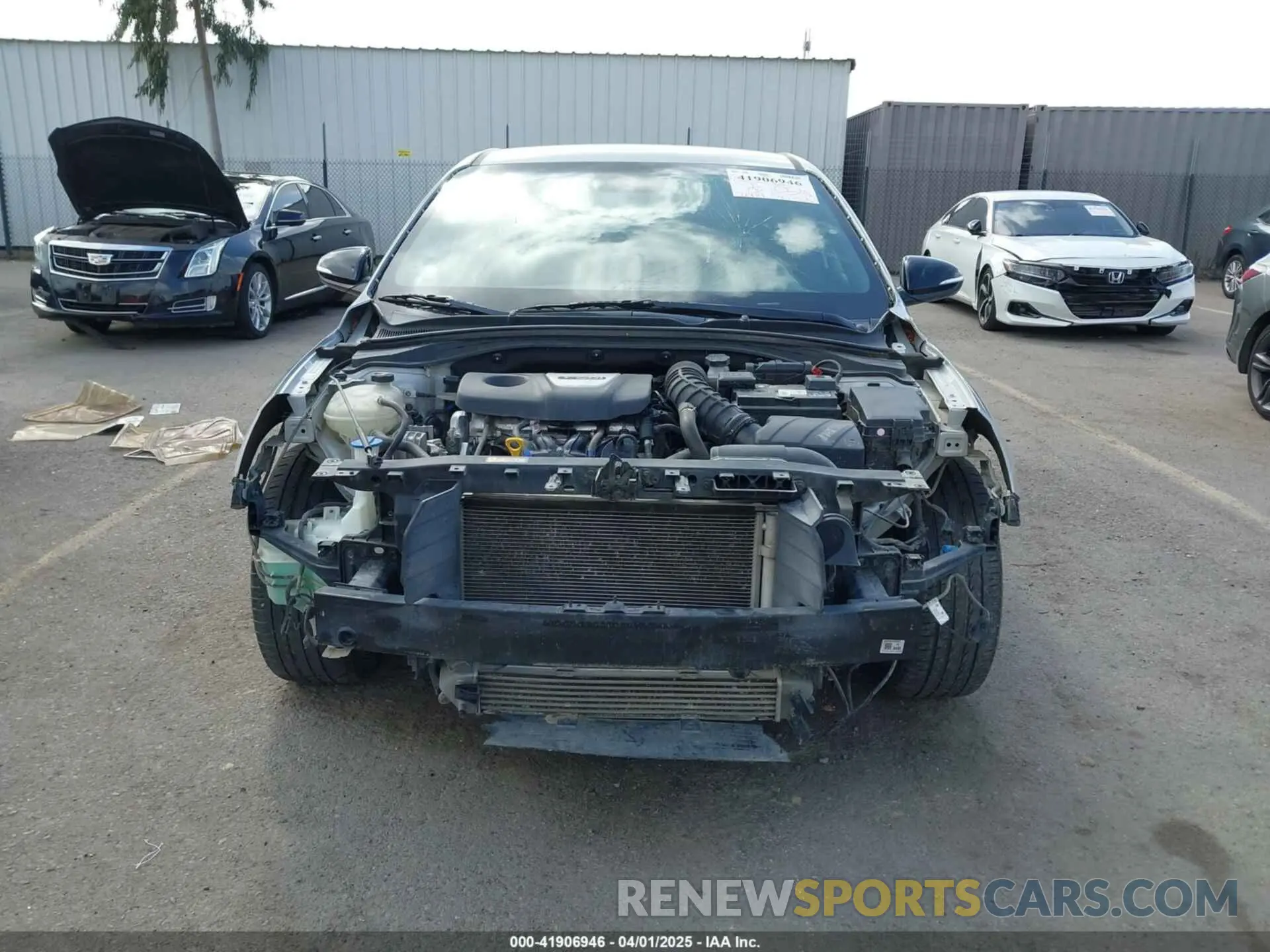 13 Photograph of a damaged car KMHH55LC5LU132008 HYUNDAI ELANTRA GT 2020
