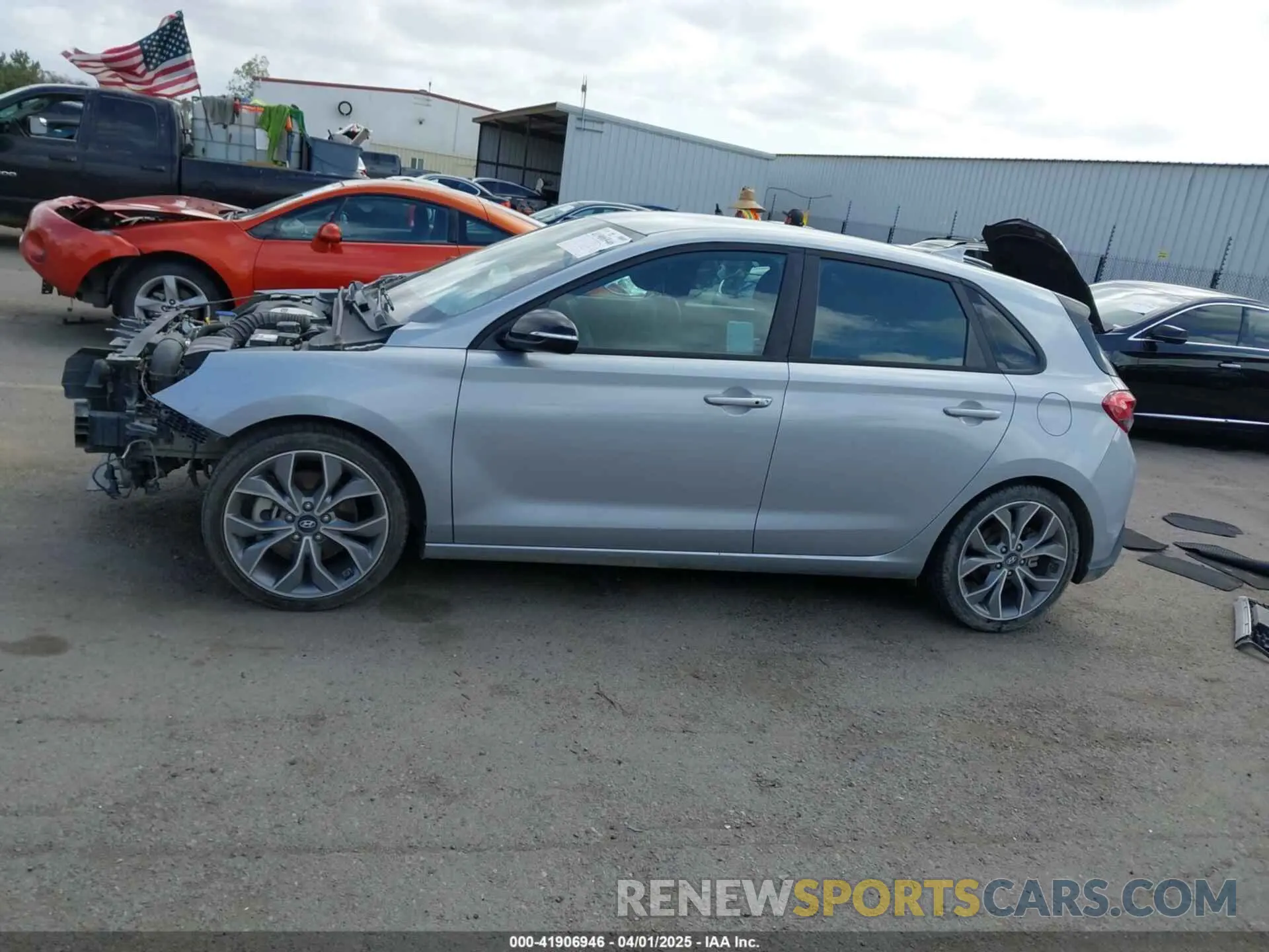 15 Photograph of a damaged car KMHH55LC5LU132008 HYUNDAI ELANTRA GT 2020
