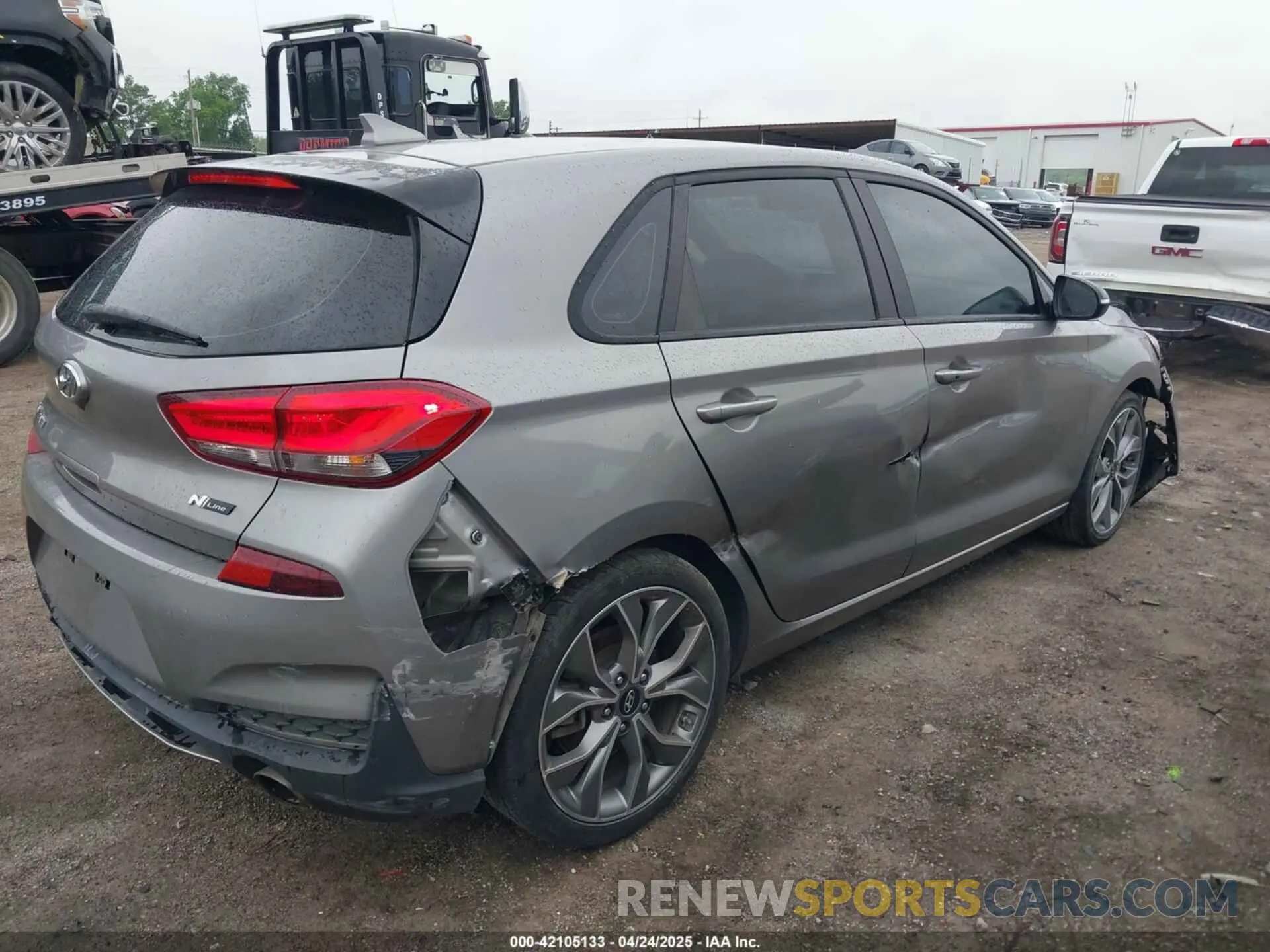 6 Photograph of a damaged car KMHH55LC8LU127949 HYUNDAI ELANTRA GT 2020