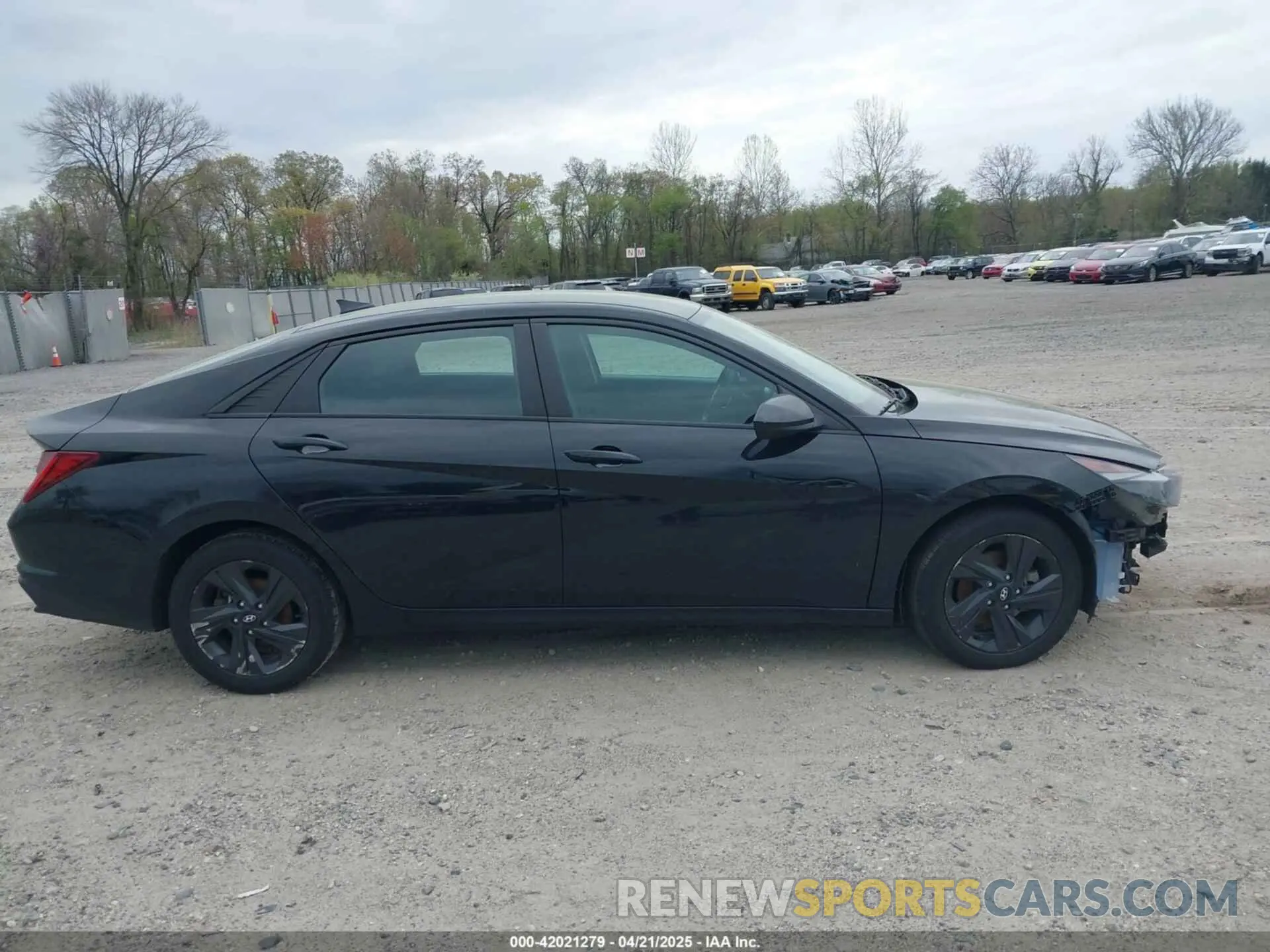 14 Photograph of a damaged car KMHLM4AJ0MU008402 HYUNDAI ELANTRA HYBRID 2021