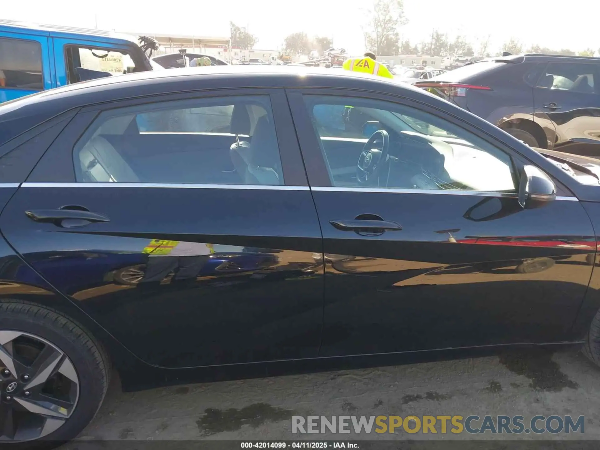 14 Фотография поврежденного автомобиля KMHLN4AJ4MU005340 HYUNDAI ELANTRA HYBRID 2021