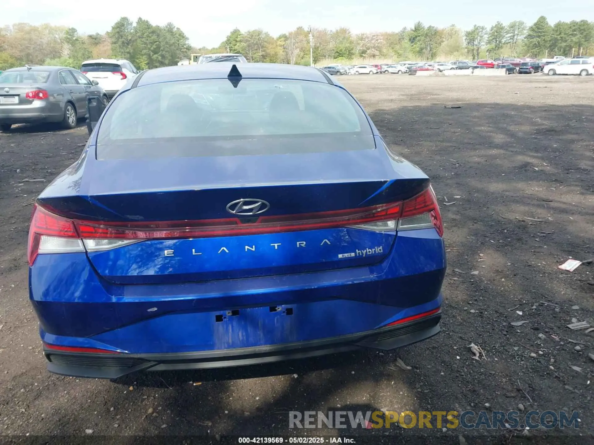 16 Photograph of a damaged car KMHLM4AJ0NU023998 HYUNDAI ELANTRA HYBRID 2022