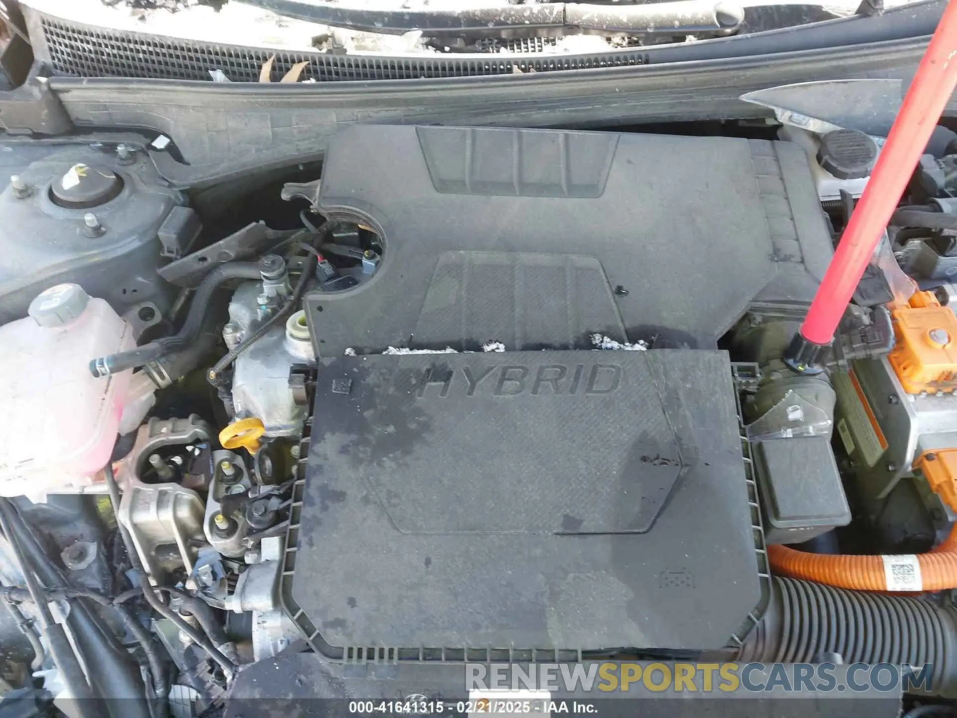10 Фотография поврежденного автомобиля KMHLM4AJ1NU032127 HYUNDAI ELANTRA HYBRID 2022